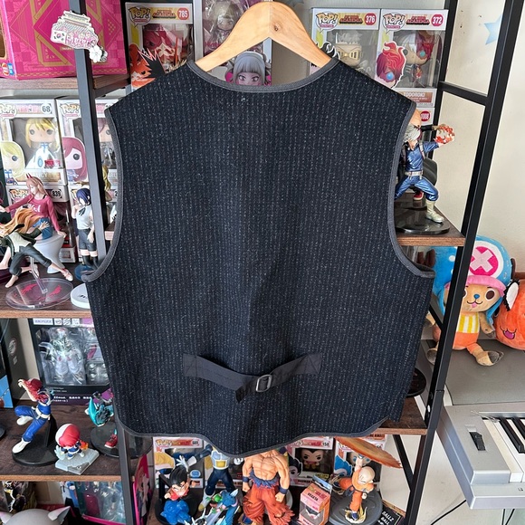 Vintage Woolrich Black Hunting Vest Men’s Large USA Outdoor - Picture 2 of 5